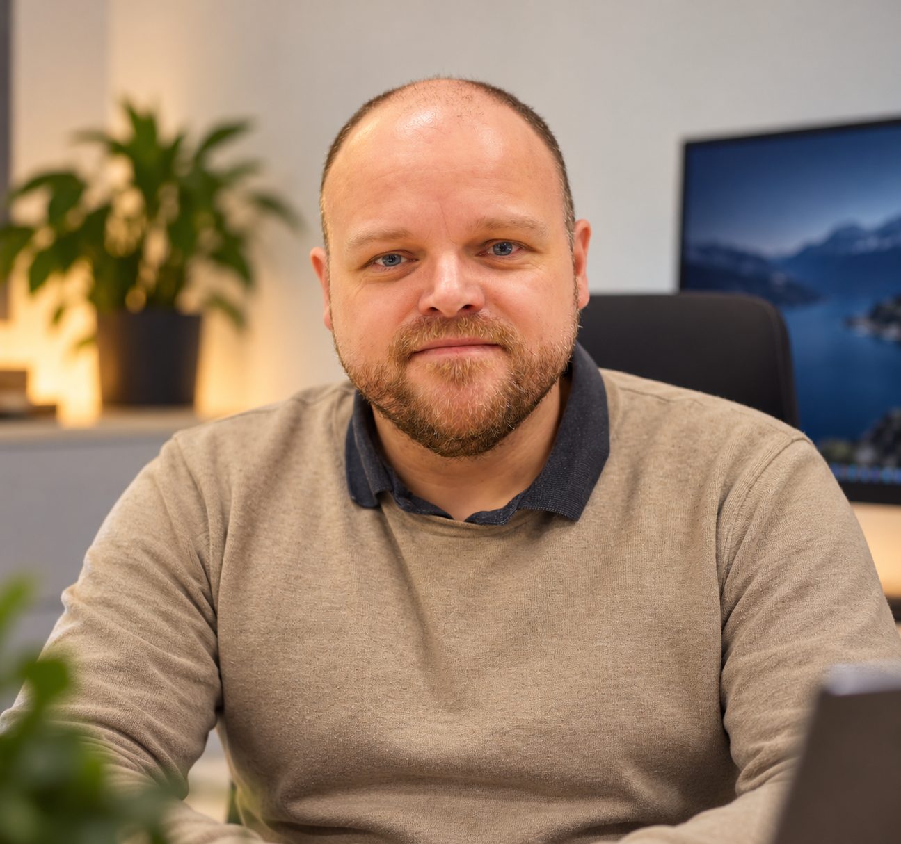 Jone Ellertsen, innehaver av Ellertsen Teknikk